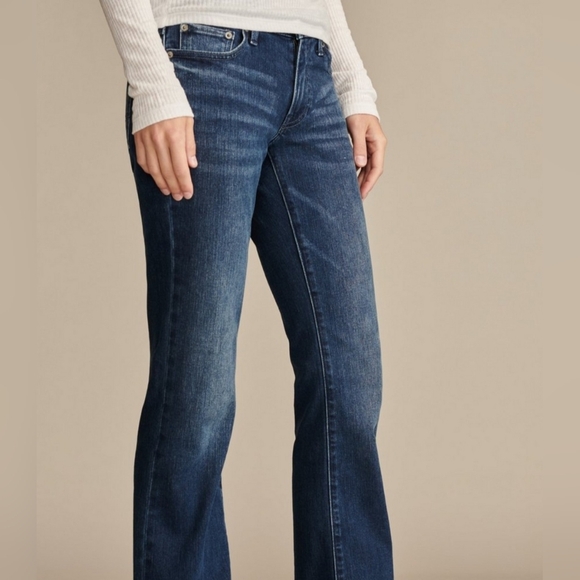Lucky Brand Mid Rise Sweet Boot Bootcut Ladies Jeans Size 12/31 R - Picture 9 of 9